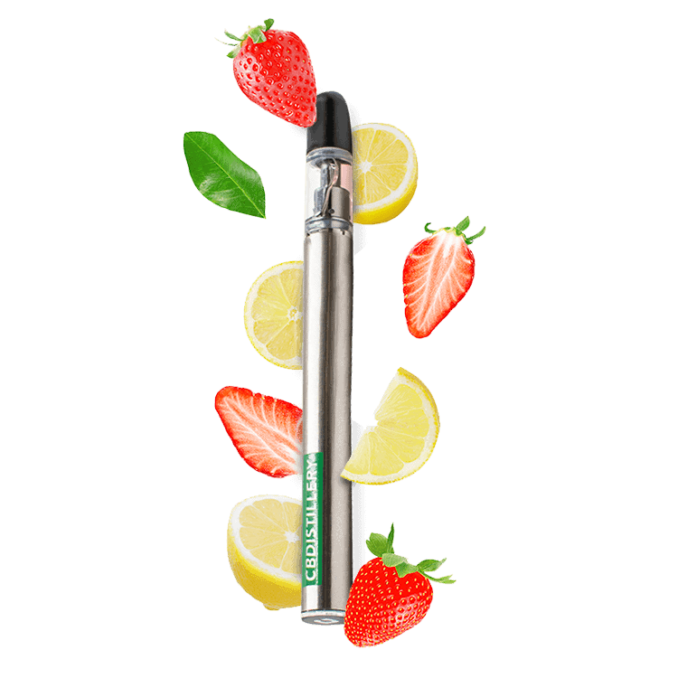 Cbdistillery Vaping Pen Strawberry Lemonade Mg Of Cbd Cbd Market