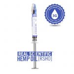 Real Scientific Hemp Oil, RSHO, Pure CBD Oil, Oral Applicator, Blue Label, 510mg of CBD