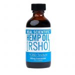 Real Scientific Hemp Oil, RSHO, CBD Oil, Blue Label, Natural Flavor, 2oz, 500mg of CBD