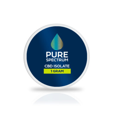 Pure Spectrum, 99% CBD Isolate Powder, 1g, 1000mg CBD