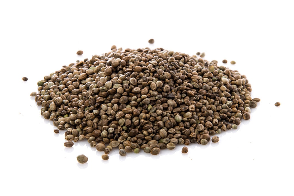 Hemp seeds do not contain CBD and THC