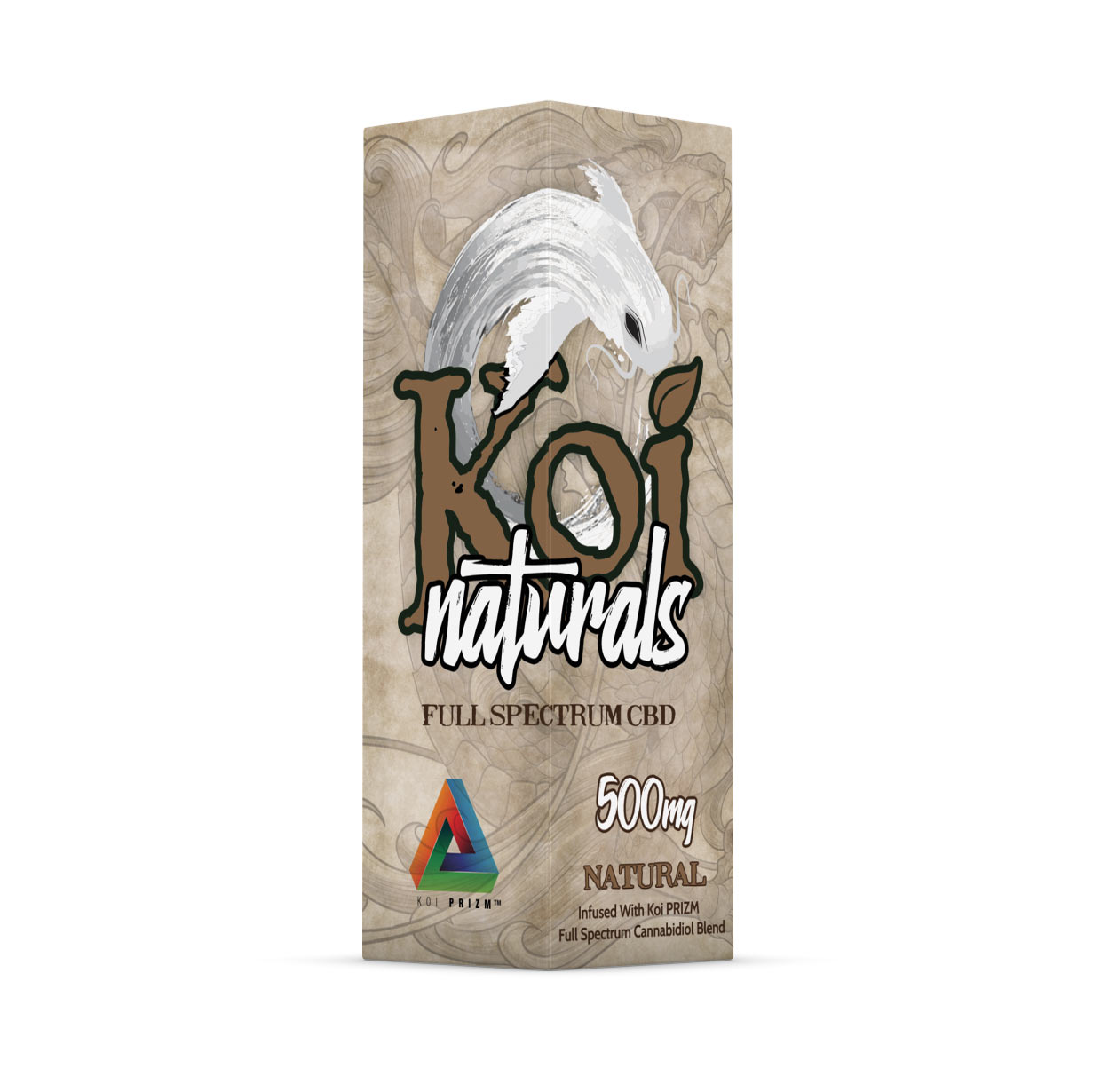 Koi CBD, CBD Oil, Natural Flavor, 30ml, 500mg of CBD