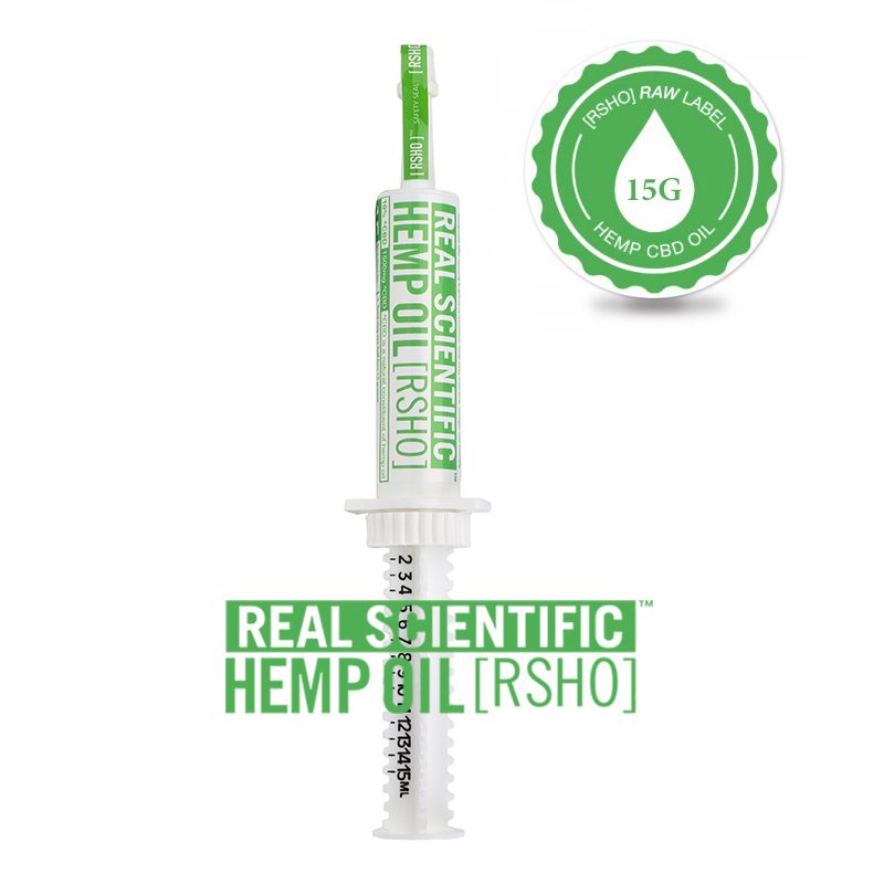 Real Scientific Green Label Oral Applicator CBD Oil
