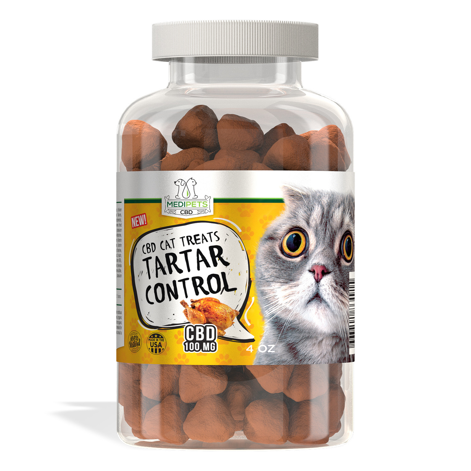 MediPets CBD Cat  Treats  Cat  Cafe   Tartar Control 150g 