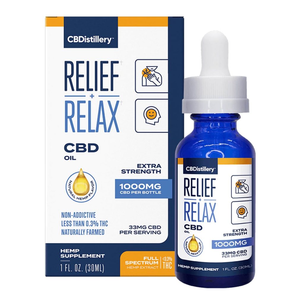 CBDistillery, CBD Oil, Full Spectrum, 1oz, 1000mg of CBD2