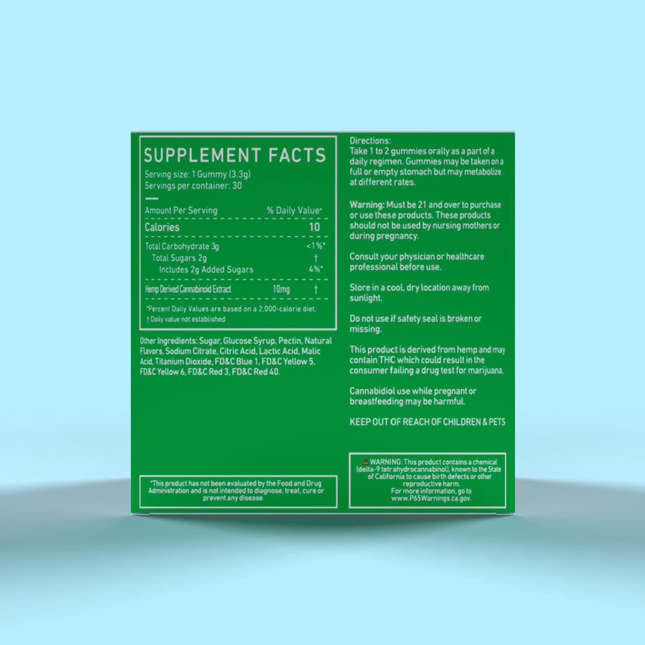 Green Roads, Relax Berries CBD Gummies, Isolate THC-Free, 30ct, 300mg CBD