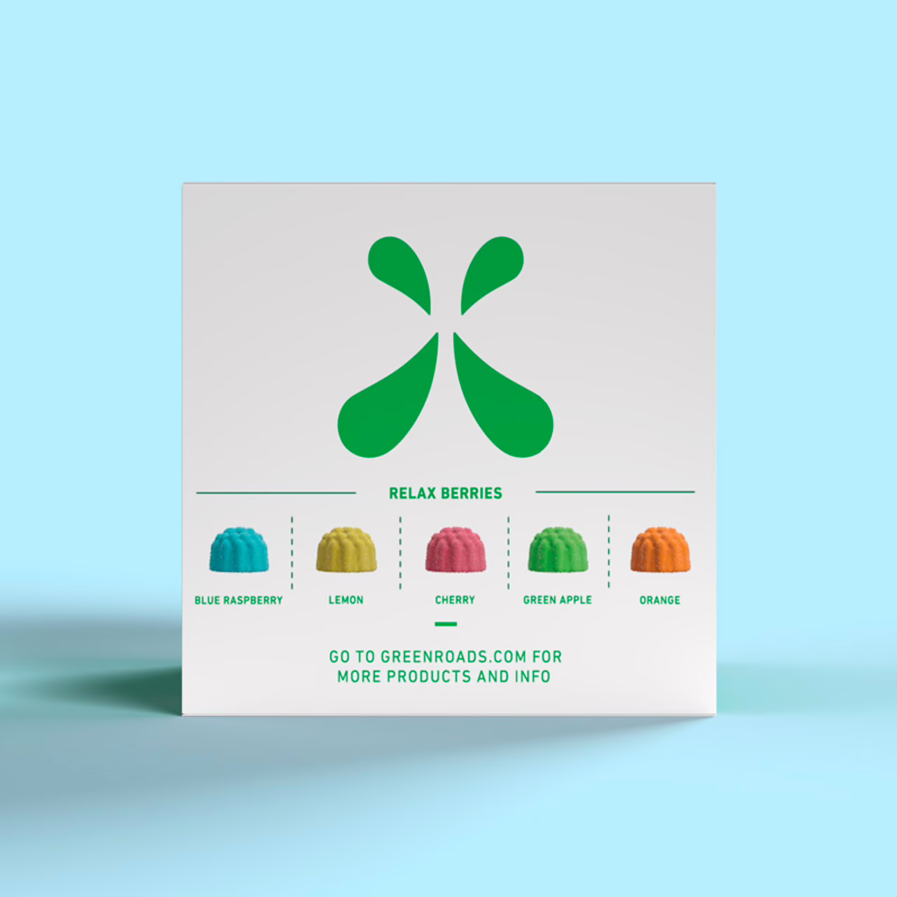 Green Roads, Relax Berries CBD Gummies, Isolate THC-Free, 30ct, 300mg CBD