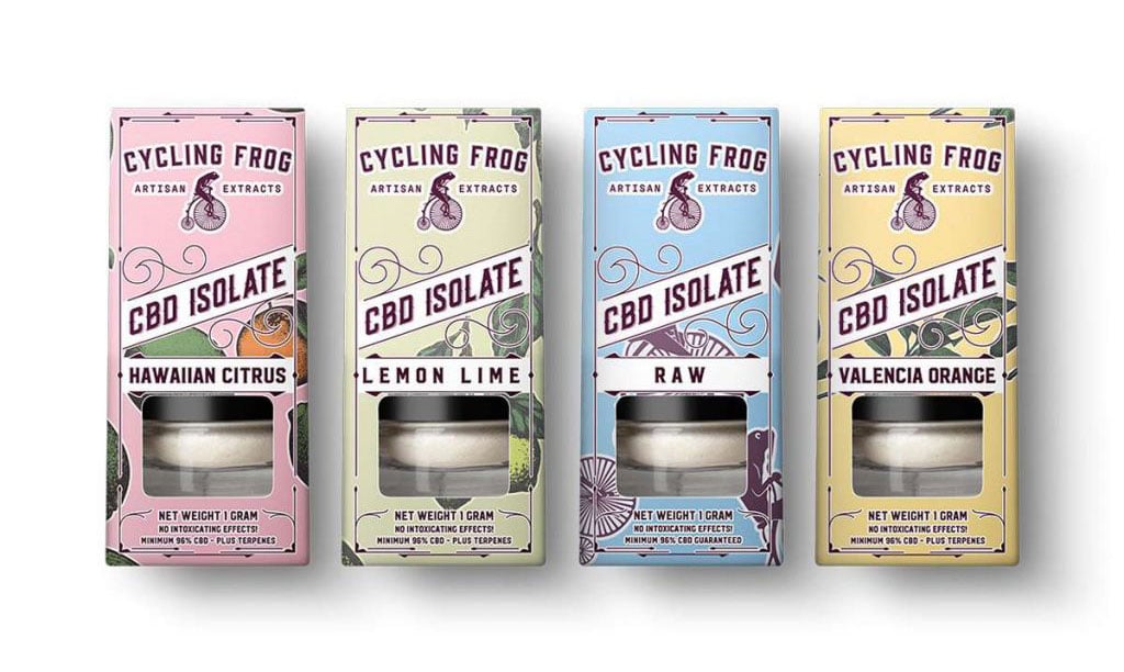 Lazarus Naturals CBD Isolate Cycling Frog