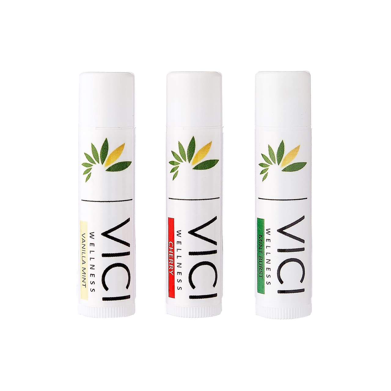 VICI Wellness, Hemp Lip Balm, 3 Count, 10mg of CBD CBD.market