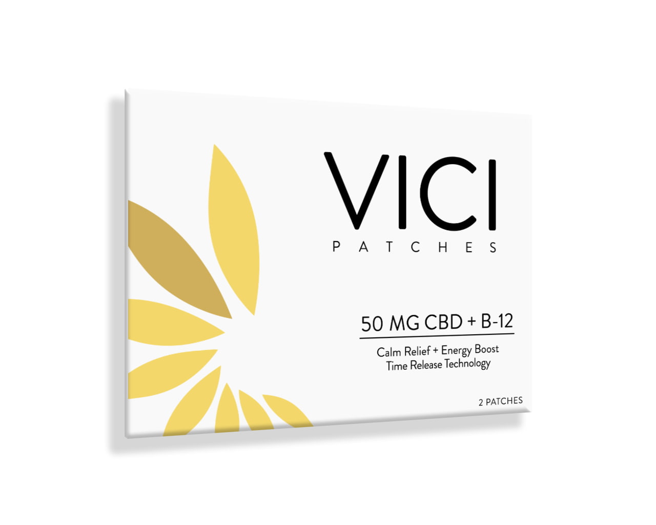 VICI Wellness, CBD Patches, CBD+B12, 2 Count, 50mg of CBD CBD.market