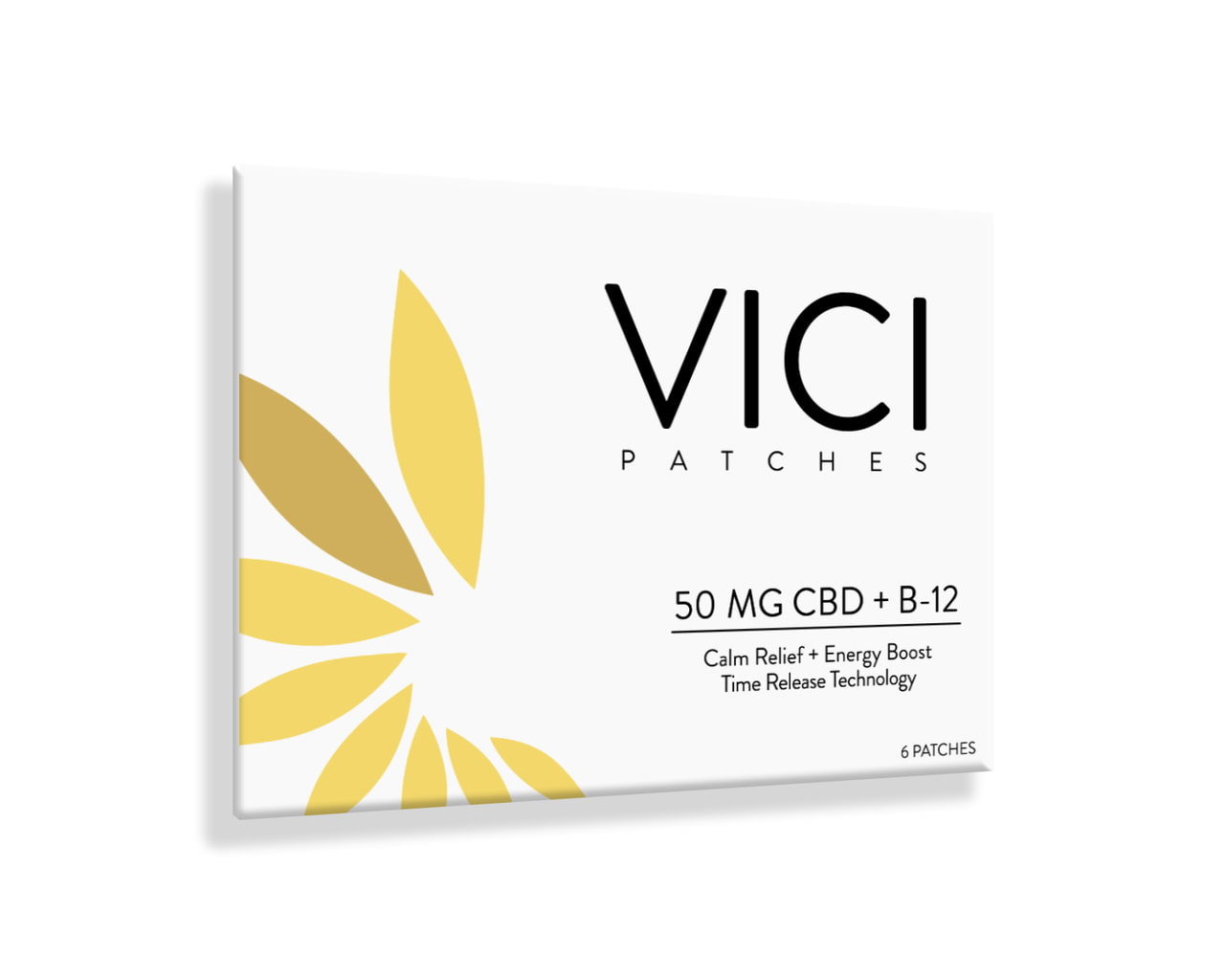 VICI Wellness CBD Patches+B12, 6 patches