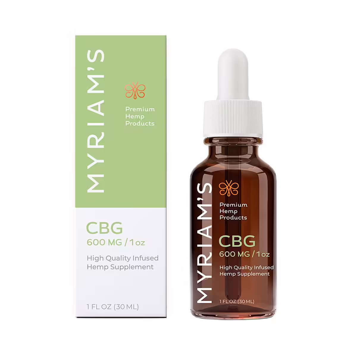 Myriam's Hope Hemp, CBG Oil, Full Spectrum, Olive, 1fl oz, 600mg CBG Myriam's Hope Hemp, CBG Oil, Full Spectrum, Olive, 1fl oz, 600mg CBG