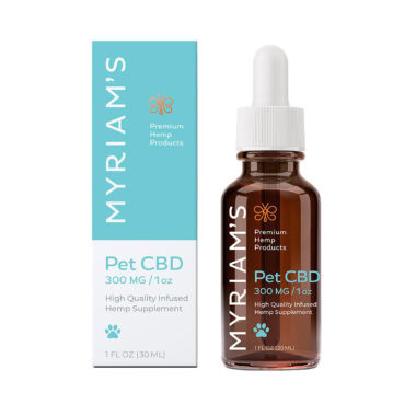 Myriam's Hope Hemp, Pet CBD Oil, Full Spectrum, 1fl oz, 300mg CBD