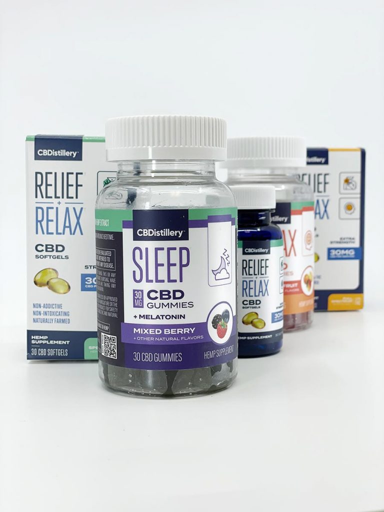 CBDistillery CBD Gummies and Capsules