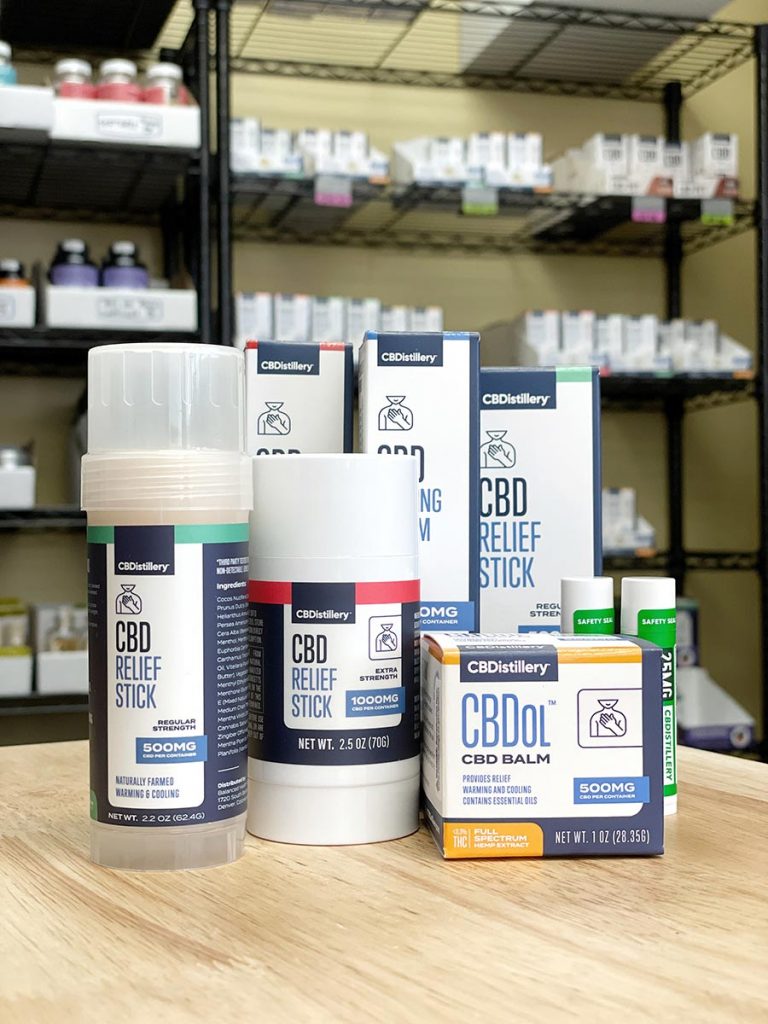 CBDistillery CBD Topical Products