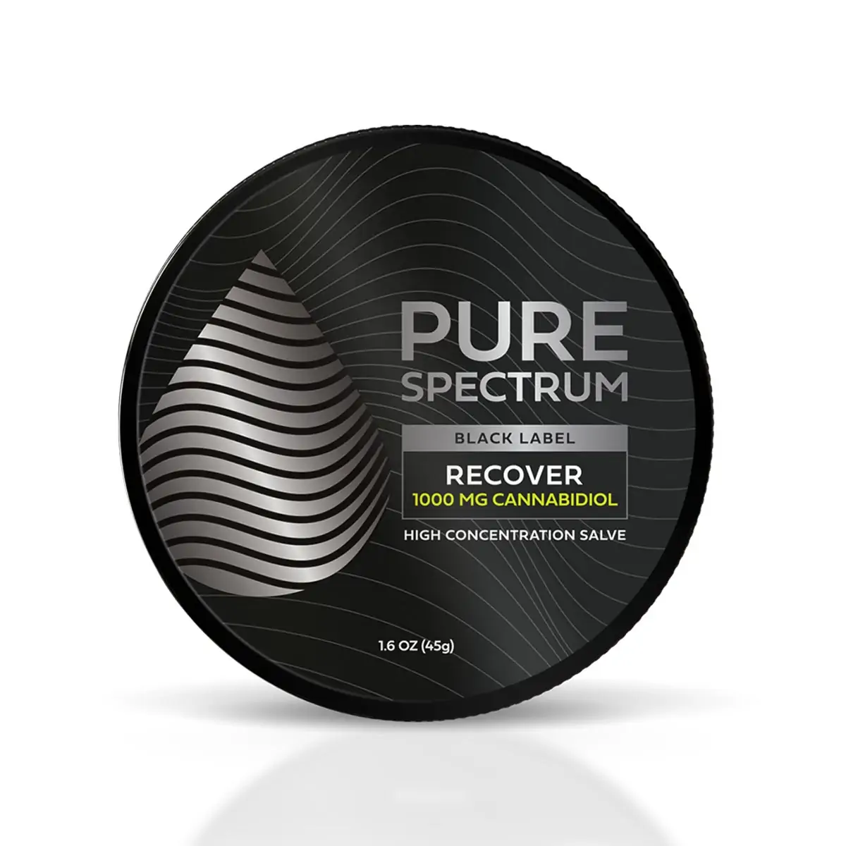 Pure Spectrum, Recover High Concentration Salve, 1.6oz, 1000mg CBD