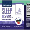 CBDistillery, Broad Spectrum CBD Sleep Gummies + Melatonin, Berry, 30-Count, 900mg of CBD