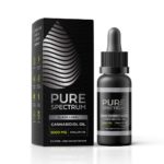 Pure Spectrum, Black Label Cannabidiol Oil, Broad Spectrum THC-Free, 2oz, 5000mg of CBD