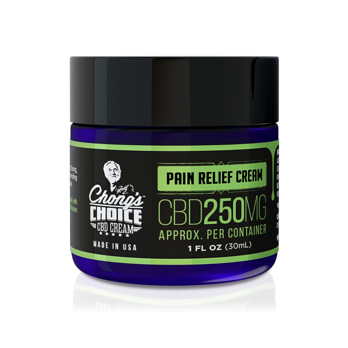 Chong’s Choice, CBD Cream, Pain Relief, Broad Spectrum THC-Free, 4oz, 250mg CBD11