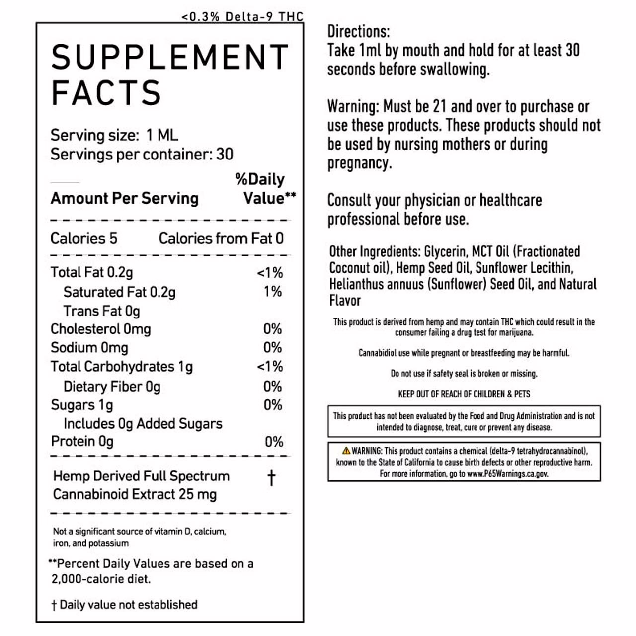 Green Roads, CBD Oil 25mg, Natural Flavor, Full Spectrum, 1fl oz, 750mg CBD