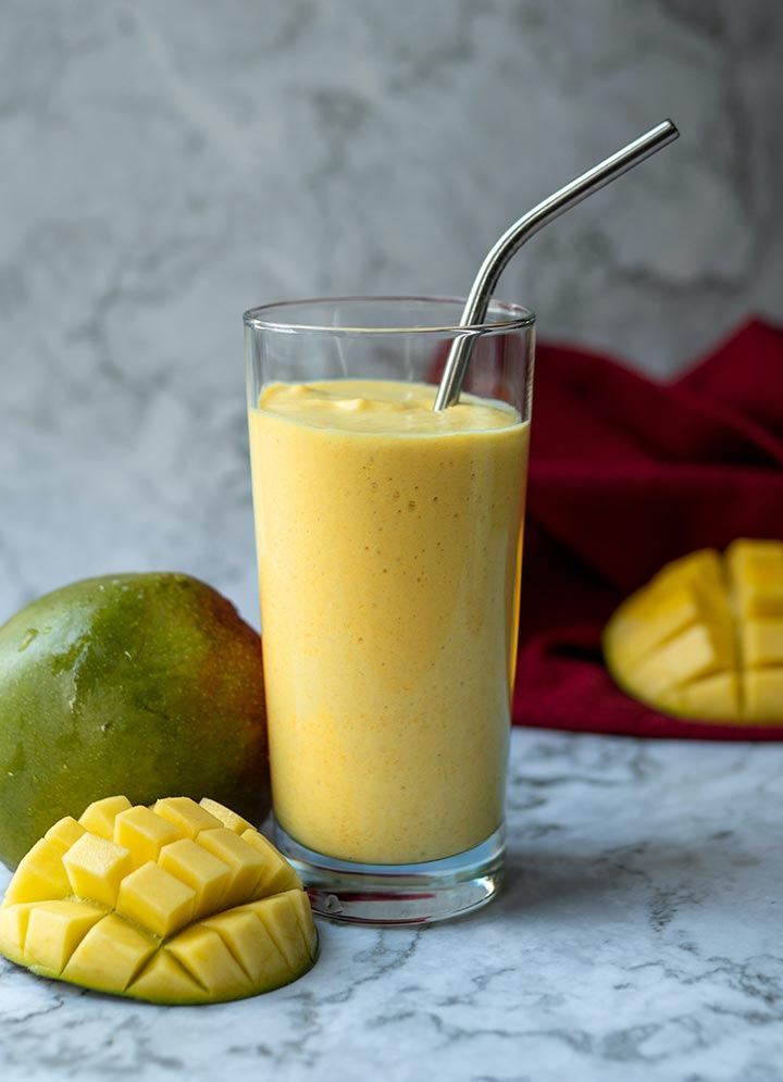 CBD Mango Banana Smoothie