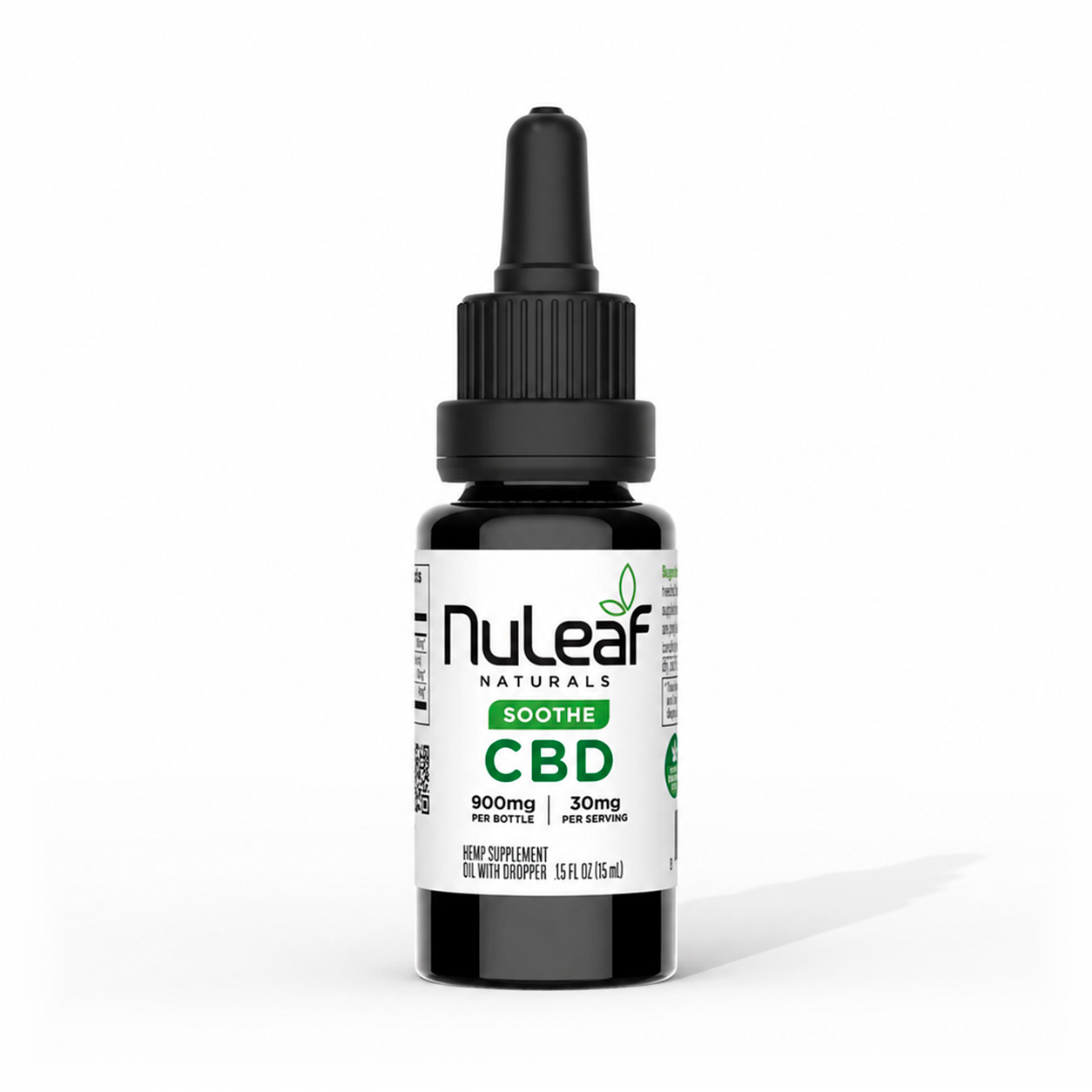 NuLeaf Naturals, CBD Oil, Full Spectrum, .5fl oz, 900mg CBD