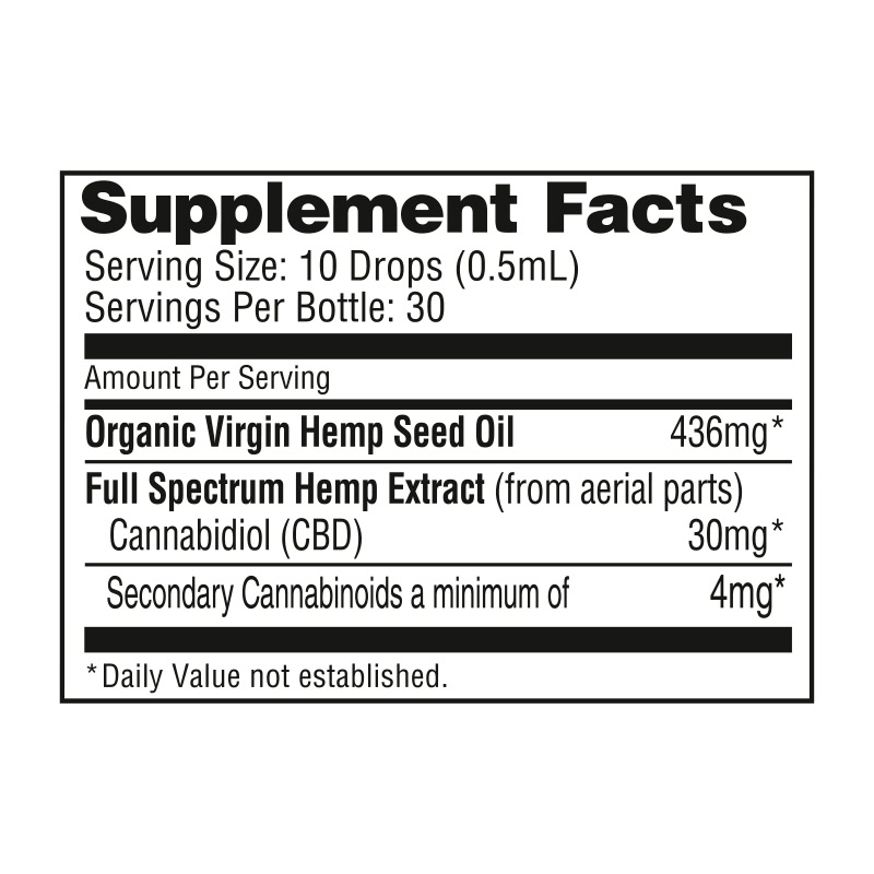 NuLeaf Naturals, Hemp CBD Oil, Full Spectrum, 15mL, 900mg of CBD2