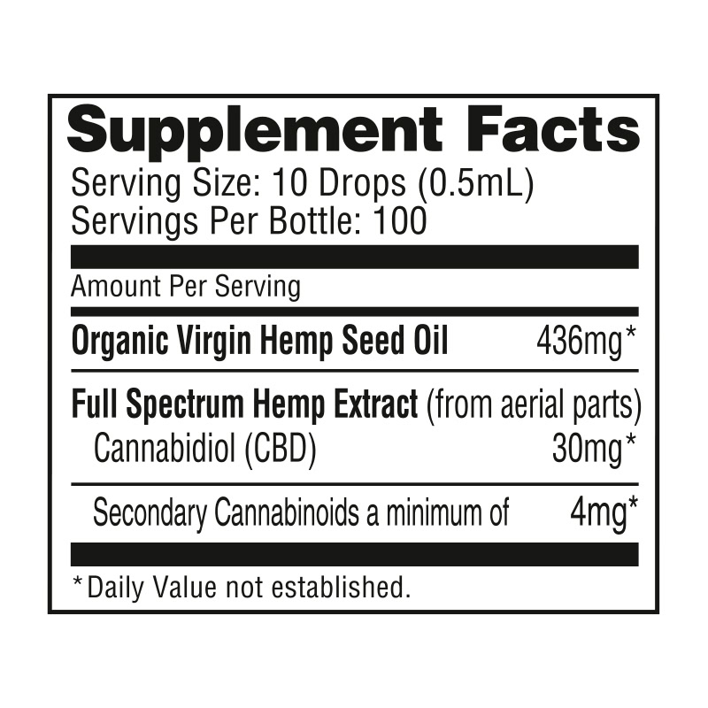 NuLeaf Naturals, Hemp CBD Oil, Full Spectrum, 50mL, 3000mg of CBD2