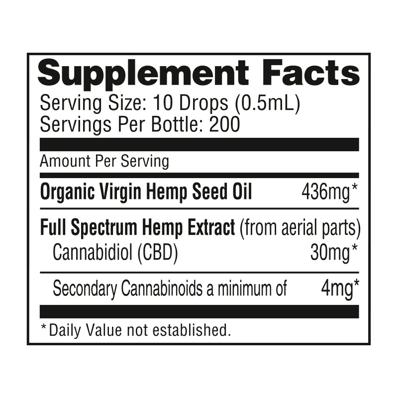 NuLeaf Naturals, Hemp CBD Oil, Full Spectrum, 100mL, 6000mg of CBD2