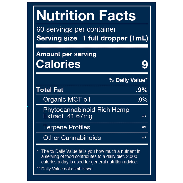 Pure Spectrum, Black Label Cannabidiol Oil, Broad Spectrum THC-Free, 1oz, 2500mg of CBD