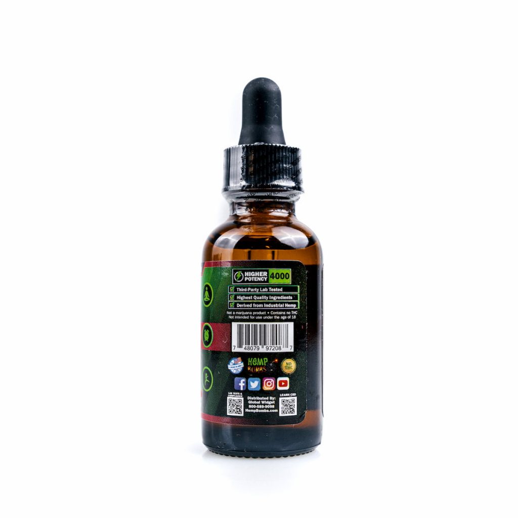 Hemp Bombs, CBD Oil, Full Spectrum, Watermelon, 1oz, 4000mg Of CBD ...