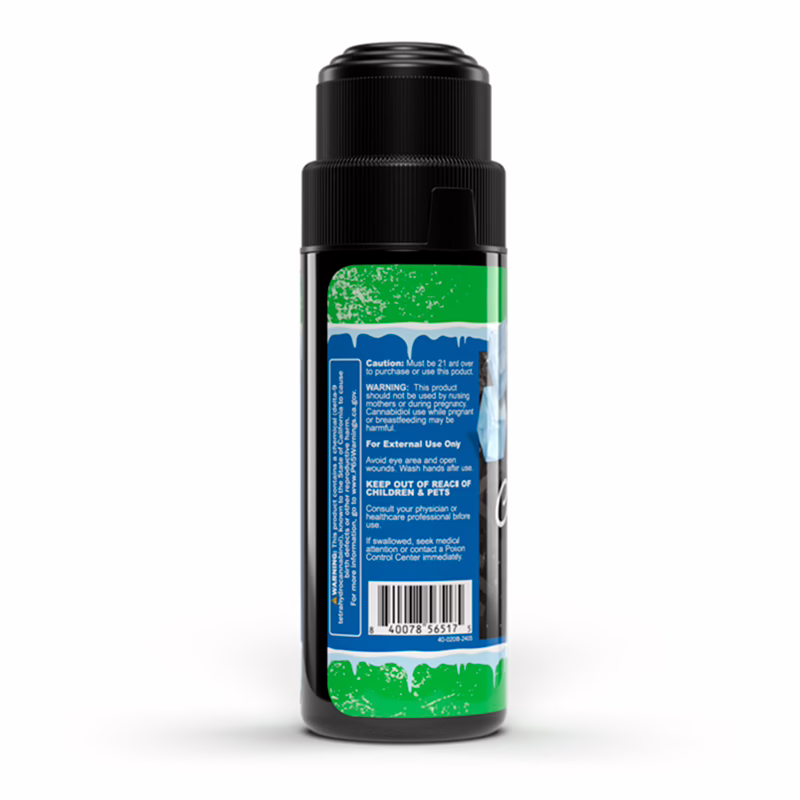 Hemp Bombs, CBD Roll-On Pain Rub, Isolate THC-Free, 3fl oz, 200mg CBD