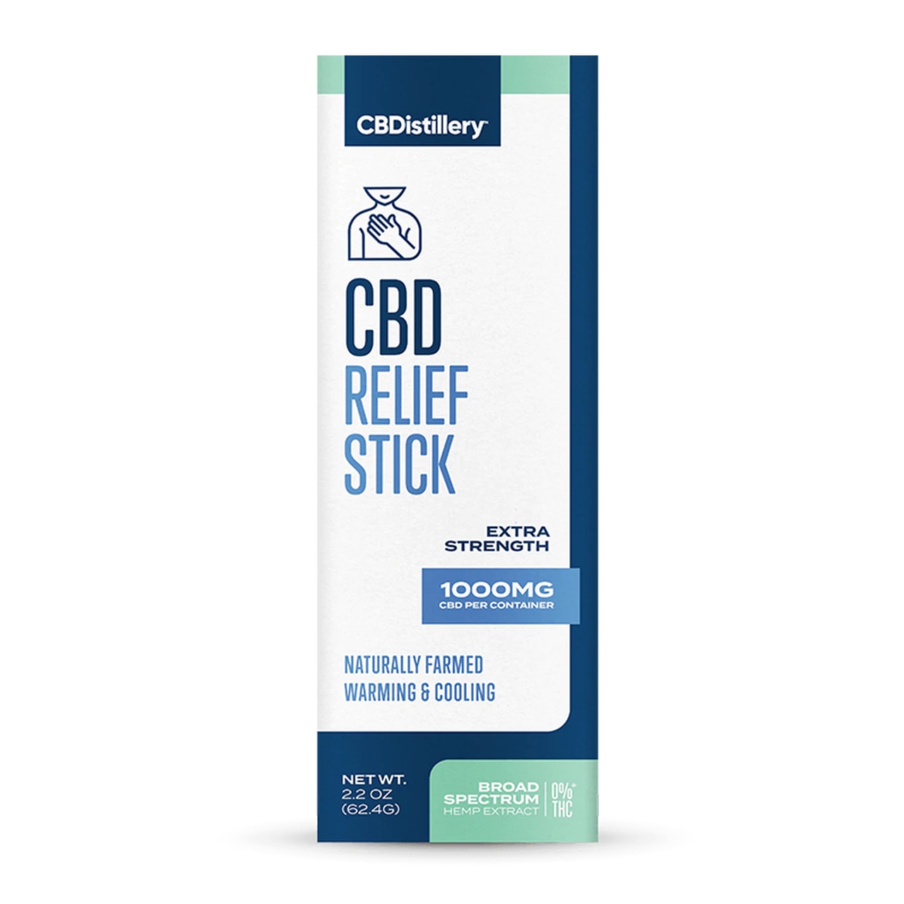 Cbdistillery Cbd Relief Stick Broad Spectrum Thc Free 1000mg Of Cbd Cbdmarket 9930