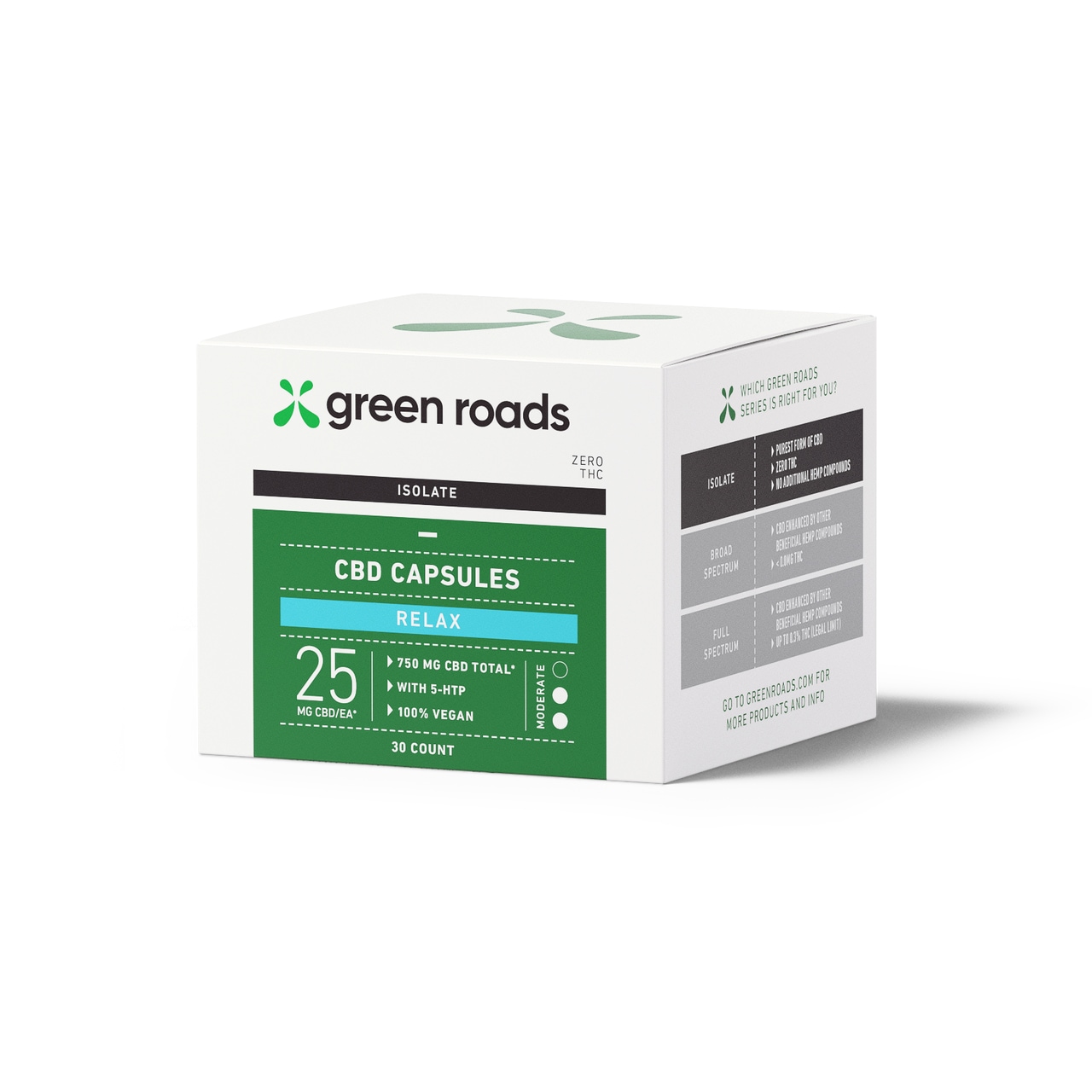 Green Roads Cbd Relax Capsules Isolate Thc Free 30ct 750mg Cbd Cbdmarket 7222