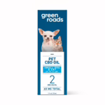 Green Roads, Pet CBD Drops Small Dog + Cat, Broad Spectrum THC-Free, 1fl oz, 60mg CBD