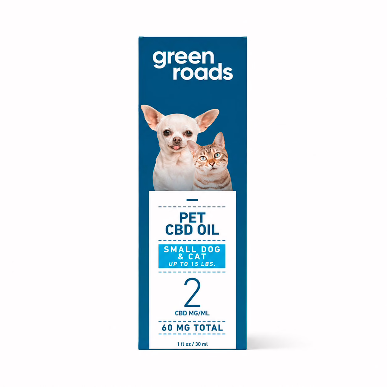 Green Roads, Pet CBD Drops Small Dog + Cat, Broad Spectrum THC-Free, 1fl oz, 60mg CBD Green Roads, Pet CBD Drops Small Dog + Cat, Broad Spectrum THC-Free, 1fl oz, 60mg CBD