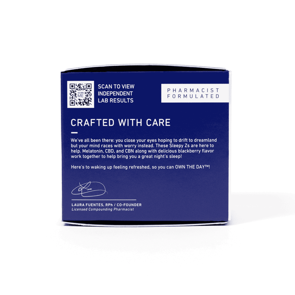 Green Roads, Sleepy Zs CBD+CBN Gummies with Melatonin, Broad Spectrum