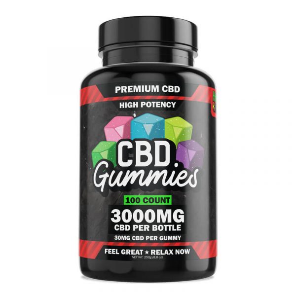 25mg broad spectrum CBD gummy