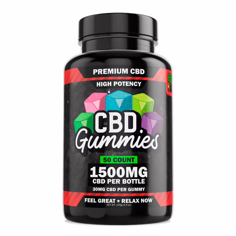 Hemp Bombs, High Potency CBD Gummies, Isolate THC-Free, 50ct, 1500mg CBD Hemp Bombs, High Potency CBD Gummies, Isolate THC-Free, 50ct, 1500mg CBD