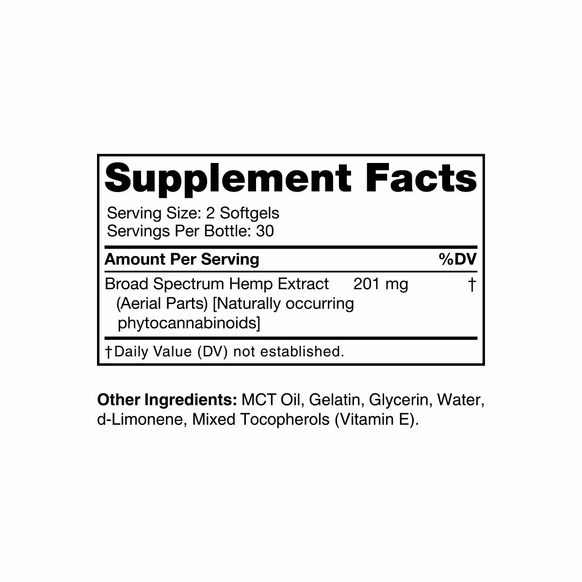 cbdMD, CBD Oil Softgels 200mg, Broad Spectrum THC-Free, 60ct, 6000mg CBD