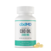 cbdMD, CBD Oil Softgel Capsules, Broad Spectrum THC-Free, 60-Count, 3000mg CBD 1