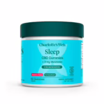 Charlotte's Web, 10mg CBD Gummies: Sleep, Full Spectrum, Raspberry, 60ct, 300mg CBD