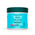 Charlotte's Web, 10mg CBD Gummies: Sleep, Full Spectrum, Raspberry, 60ct, 300mg CBD