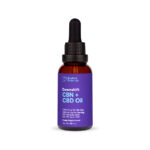 Bluebird Botanicals, Downshift CBN + CBD Oil, Full Spectrum, 1fl oz, 720mg CBD + 180mg CBN