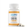 cbdMD, CBD Oil Capsules, Broad Spectrum THC-Free, 60-Count, 3000mg of CBD 1