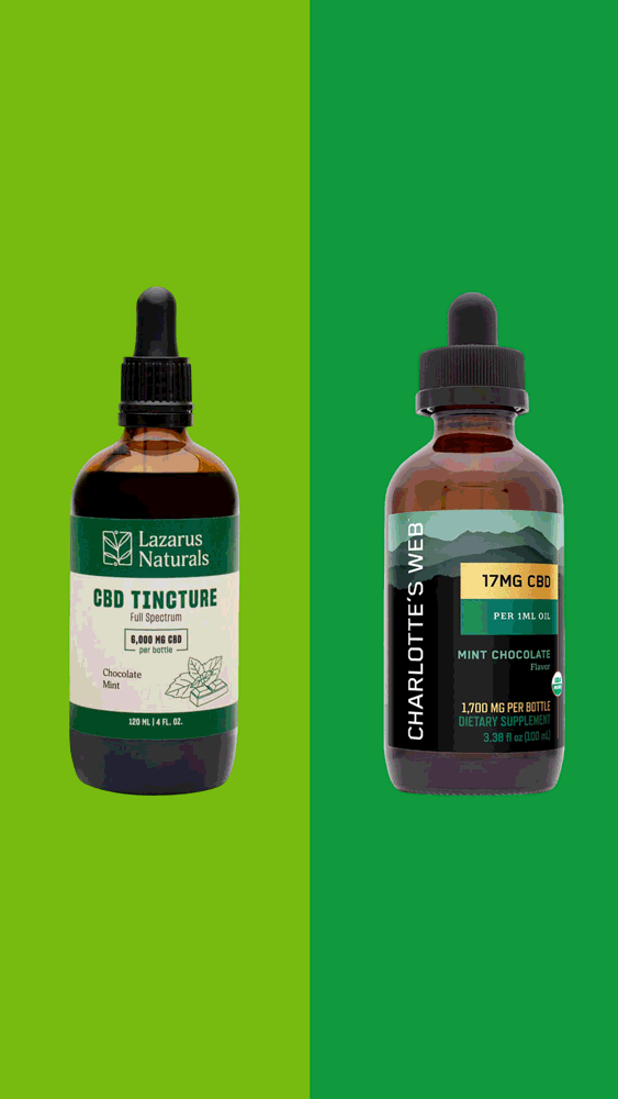 Lazarus Naturals vs Charlotte’s Web CBD Tinctures