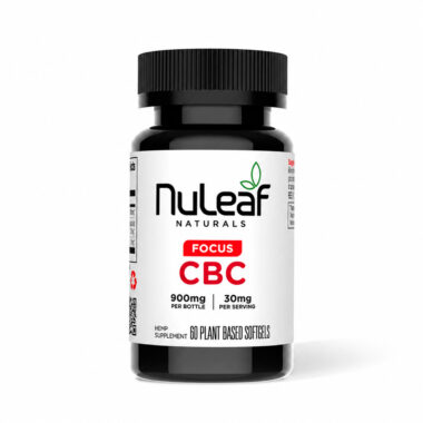 NuLeaf Naturals, CBC Softgels, Full Spectrum, 60ct, 900mg CBC