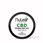 NuLeaf Naturals, CBD Balm, Full Spectrum, 1oz, 600mg CBD