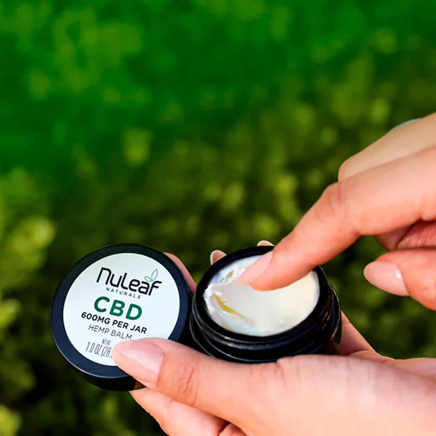 NuLeaf Naturals, CBD Balm, Full Spectrum, 1oz, 600mg CBD