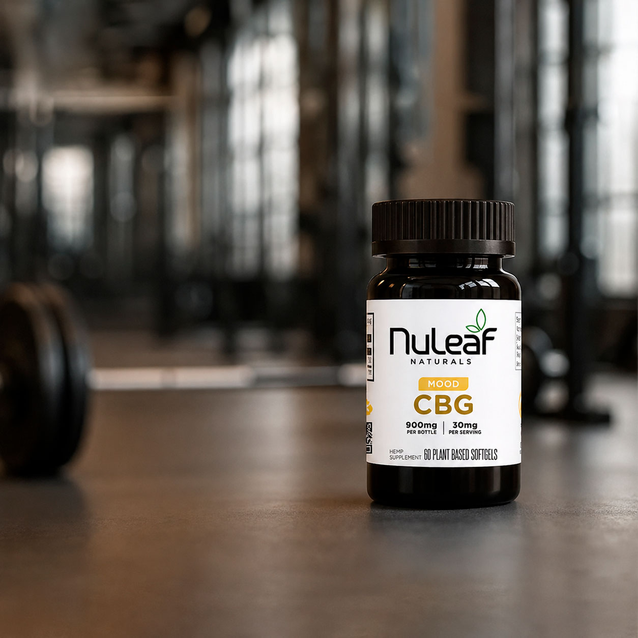 NuLeaf Naturals, CBG Softgels, Full Spectrum, 60ct, 900mg CBG